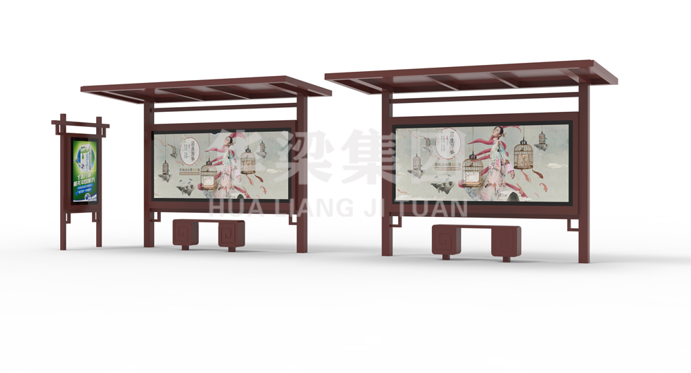 中式古典候車(chē)亭AH-3115(圖1) 中式古典候車(chē)亭AH-3115(圖1)