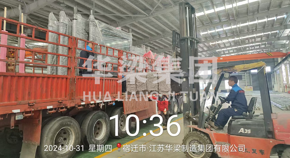 [24.10.31]江蘇省定制款公交候車亭項(xiàng)目裝車發(fā)貨(圖3)